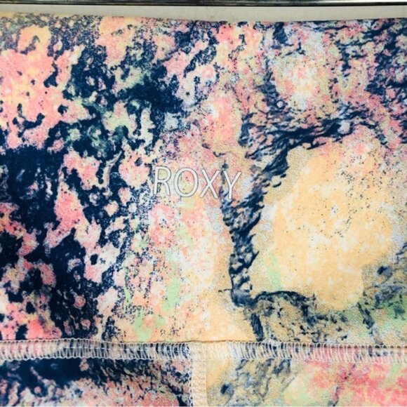 Roxy Womens Kaileo High Waisted Ankle Length Workout Leggings Large - Picture 12 of 14